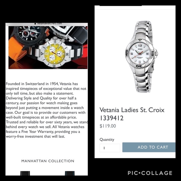 BNIB ladies Vetania watch - Picture 4 of 16